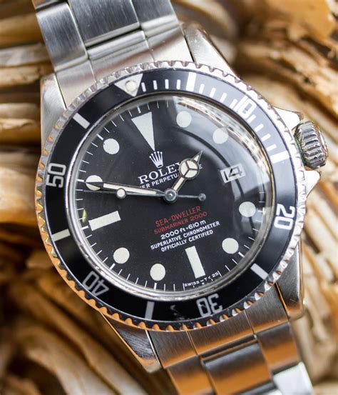 1972 rolex sea dweller double red|rolex double red for sale.